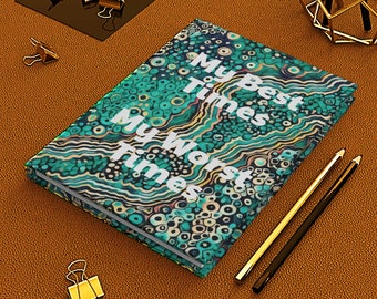Best and Worst Times Hardcover Journal. Mind Body Soul Memory Book for Couples Anniversary
