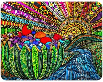 Pack of 10 Post Cards with Envelopes (US & CA shipping only). Watermelon Sunshine Design.