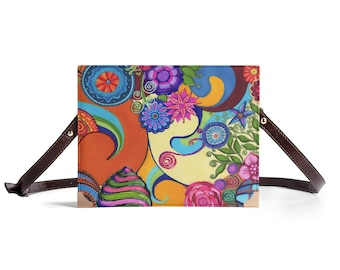 Bible Handbag Colette Book Cover Crossbody Bag for Literary Lovers Stylish Carry Bible Holder Gift
