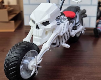 toy.blocks - Moto do Crânio do Doutor v1 - impresso em cores
