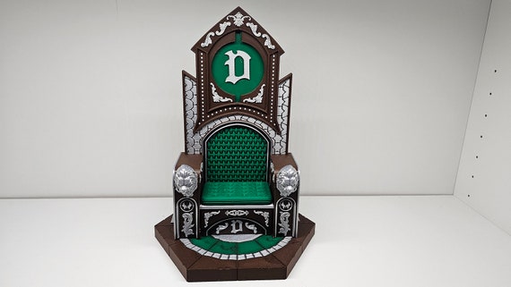 1 12スケール INNOVATION_MODEL D 玉座椅子 - ダークブラウン