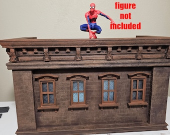 Diorama de telhado do modelo de inovação - Canto duplo