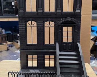 IM - IM - 1:18 NY Gebäude Facade 2 - unbemalt