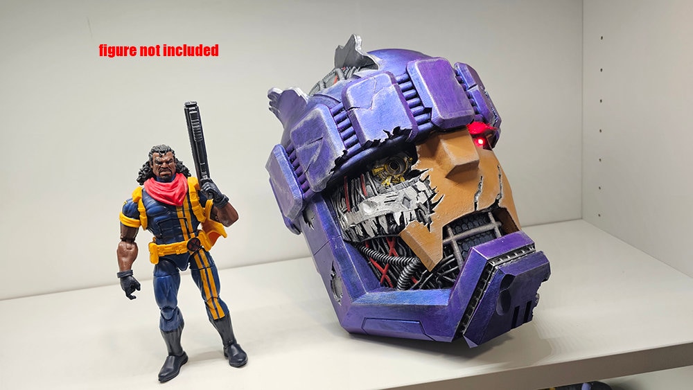 hide 激レア一点物 Innovation_model Robot Head Damaged - Painted - Etsy