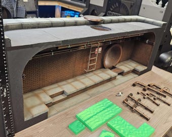 Toyblocks Sewer Set Diorama 1/12 Scale - Etsy