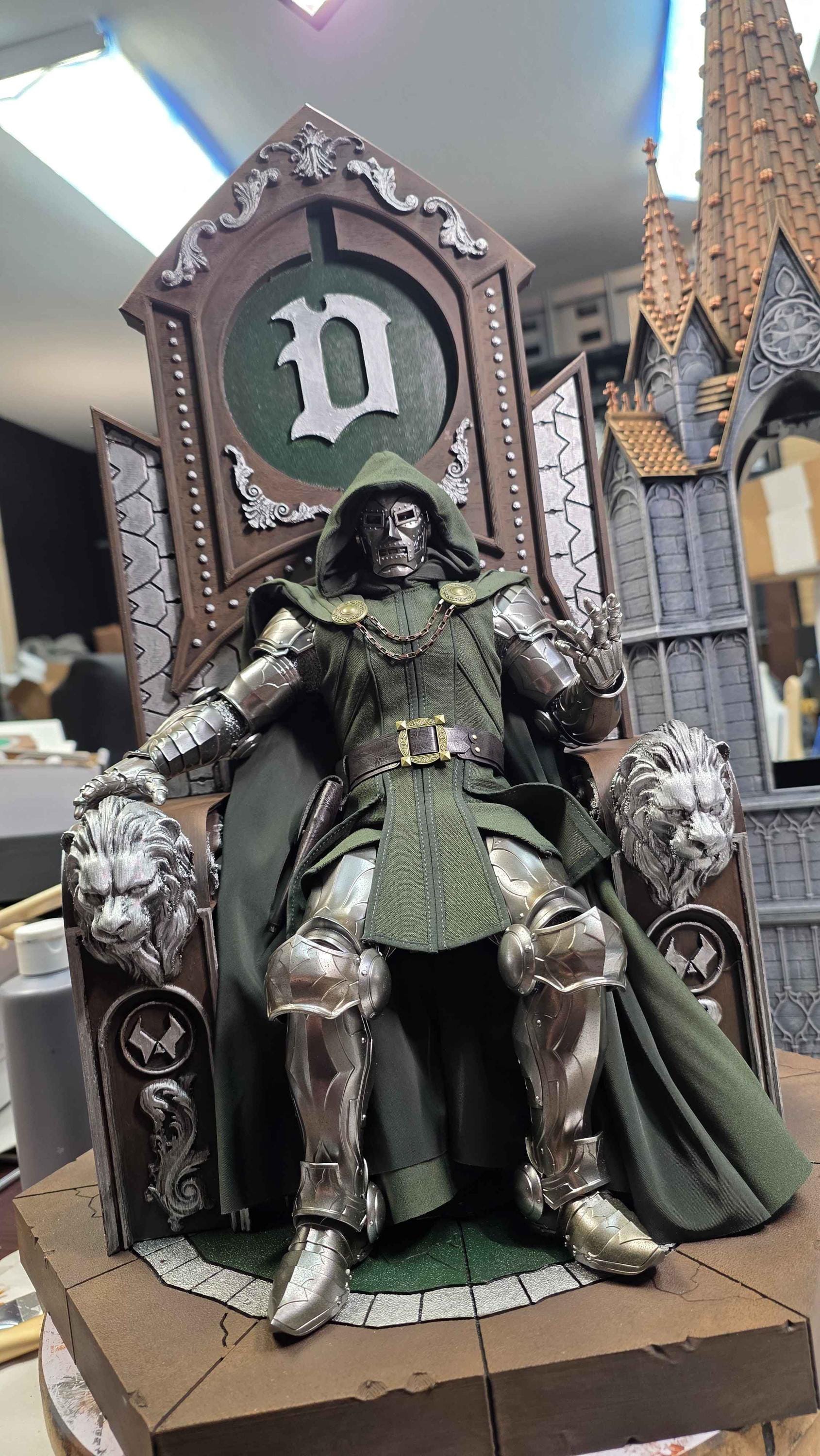 IM - Doom Throne - 1/6 Scale - Etsy