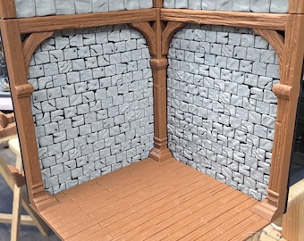toy.blocks - mythical wall - corner section