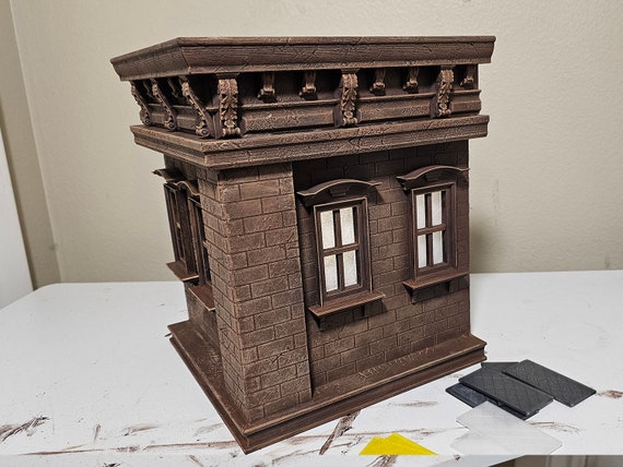 Innovation_model Rooftop Diorama - Single Corner DELUXE - Etsy