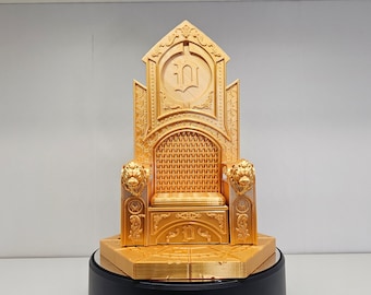 1/12 escala INNOVATION_MODEL D Pequeno Trono - Dourado