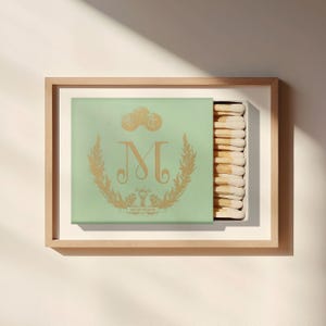 Matchbook Wall Art Prints, Trendy Digital Prints, Printable Art, Bar Cart Art, Vintage Matchbox Art, Download Art Prints, Maison Premiere