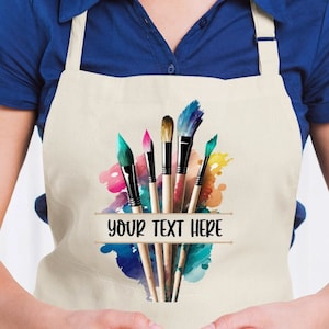 Buy Tour Adjustable Painting Canvas Artist Apron With 10 Pockets For
