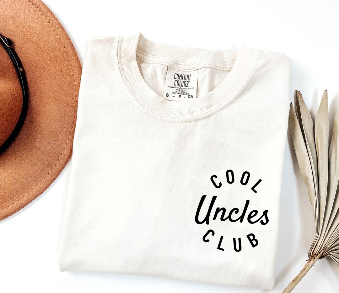 Comfort Colors® Cool Uncles Club Shirt, Pregnancy Announcement Shirt ...