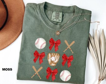 Comfort Colors® Baseball Shirt, Baseball Game Day Shirt, Funny Baseball Shirt, Womens Baseball Shirt, Sports Mom Gift, Baseball Lover Gift