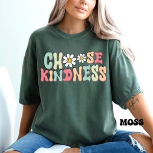 Comfort Colors® Cute Teacher Shirt, Choose Kindness Shirt, Be Kind Teacher Shirt, Back to School Shirt, Elementary School Teacher Shirt