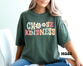 Comfort Colors® Cute Teacher Shirt, Choose Kindness Shirt, Be Kind Teacher Shirt, Back to School Shirt, Elementary School Teacher Shirt