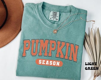 Pumpkin Season Shirt, Cute Fall Sweatshirt, Thanksgiving Shirt, Autumn Season Shirt, Retro Fall Shirt, Fall Crewneck, Women's Fall Shirt