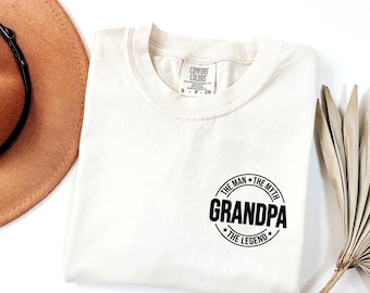 Comfort Colors® Grandpa Shirt, Funny Grandpa Shirt, Grandpa Gift, Father's Day Gift, Grandpa Birthday Gift, Gift from Grandkids, Papa Gift