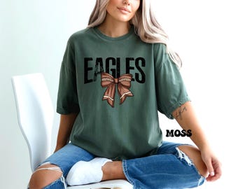 Comfort Colors® Custom Football Team Name Shirt, Custom Game Day Season Shirt, Football Season Shirt,Football Gift, Womens Football Shirt