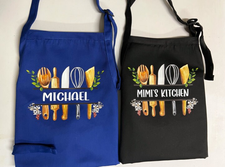 Personalized Apron for Women, Personalized Apron, Personalize Apron ...