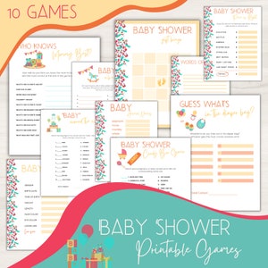 Baby shower games