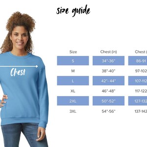 embroidered crewneck inspirational phrase custom embroidery pro democracy human rights, feminism, women's march image 5