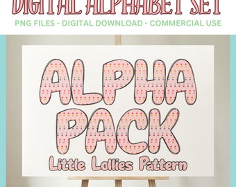 Water Surface Digital Alphabet Set, Printable PNG Alpha Pack Design ...