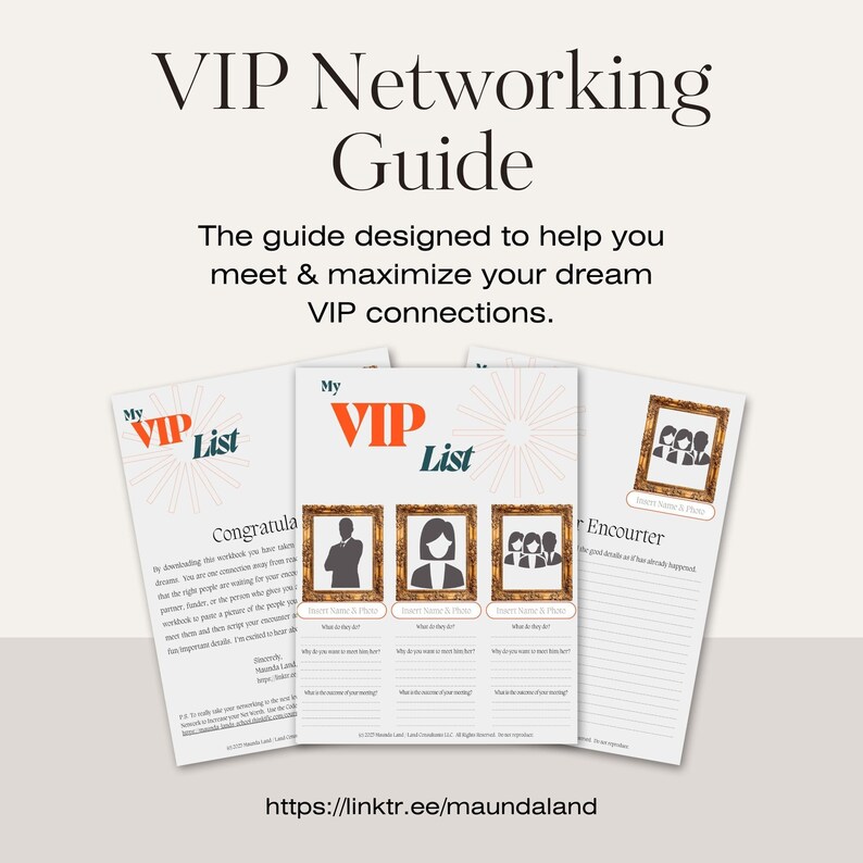 VIP Dream List - Etsy