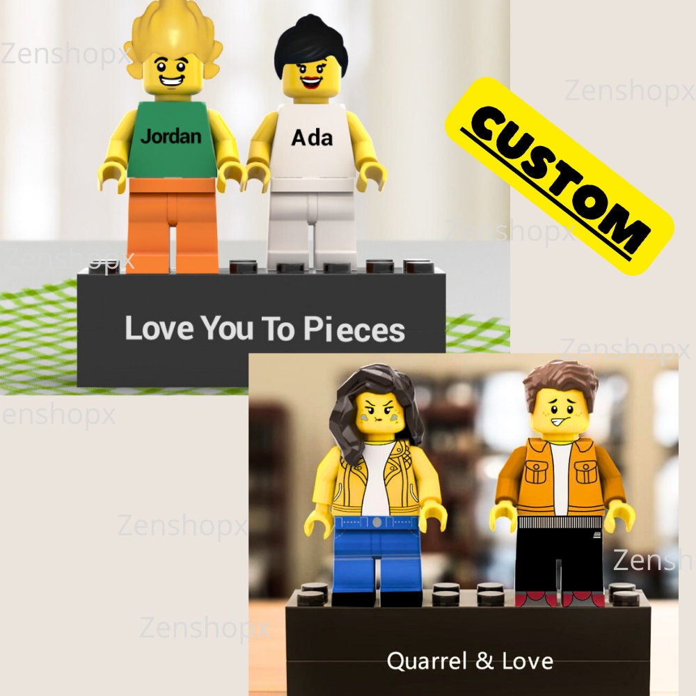 Custom Lego Family Etsy