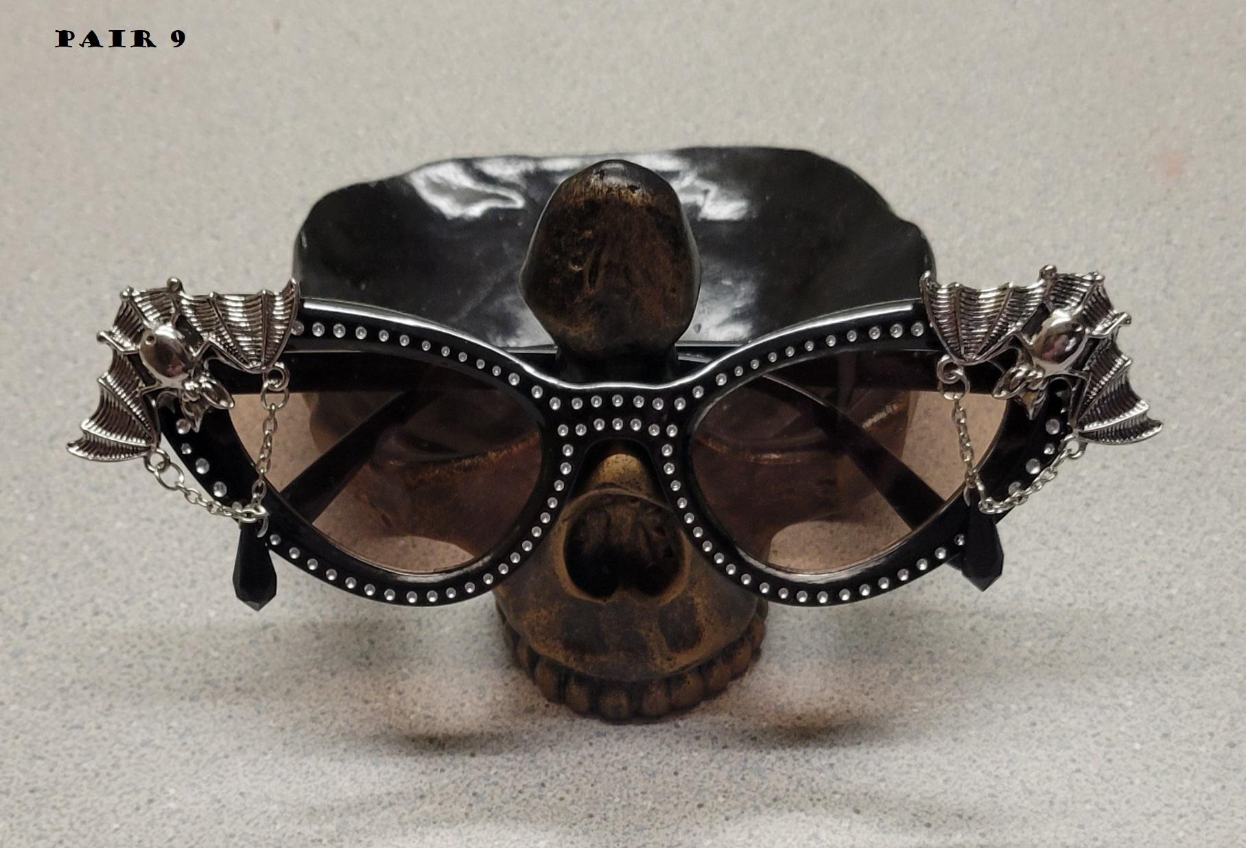 Folat Fledermaus-Sonnenbrille - Vampir-Look Für Halloween-Partys