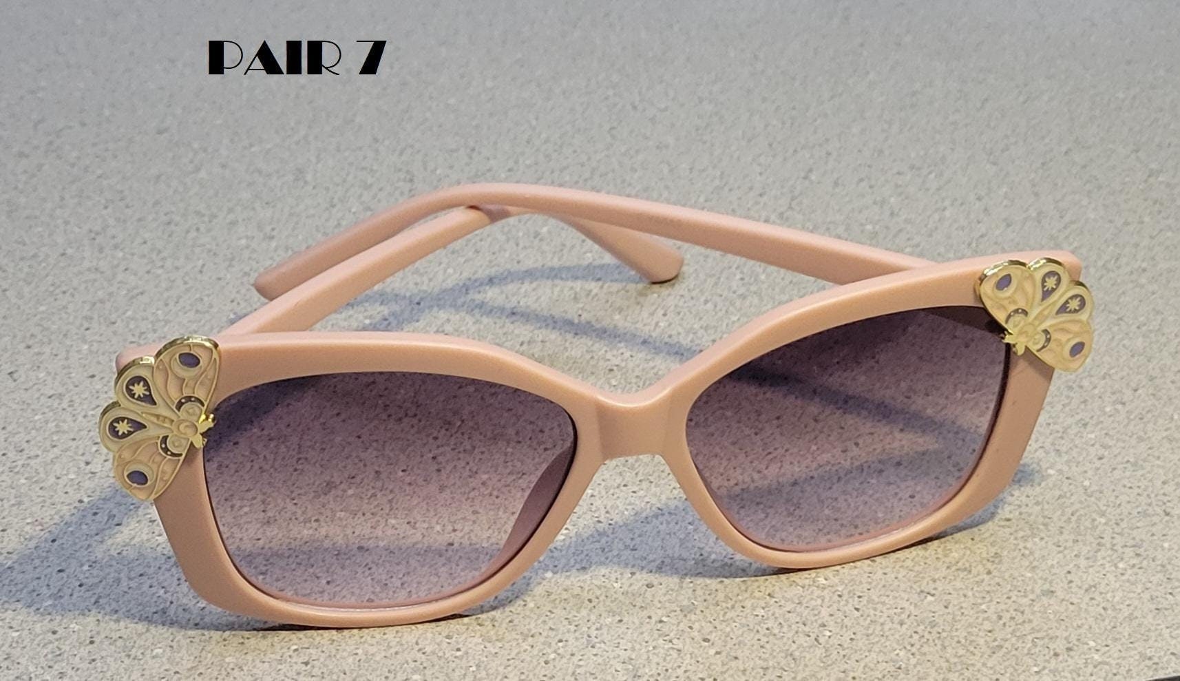 Butterfly Sunglasses - Etsy