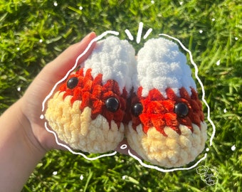 Candy Corn crochet plushie