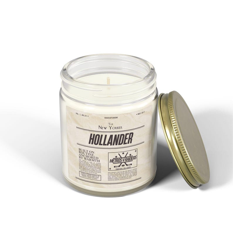 This Candle Smells Like Shane Hollander, Heated Rivalry Cashmere Musk Inspired Soy Candle, Rozanov Game Changer Hockey Fandom Gift 4oz / 9oz image 5