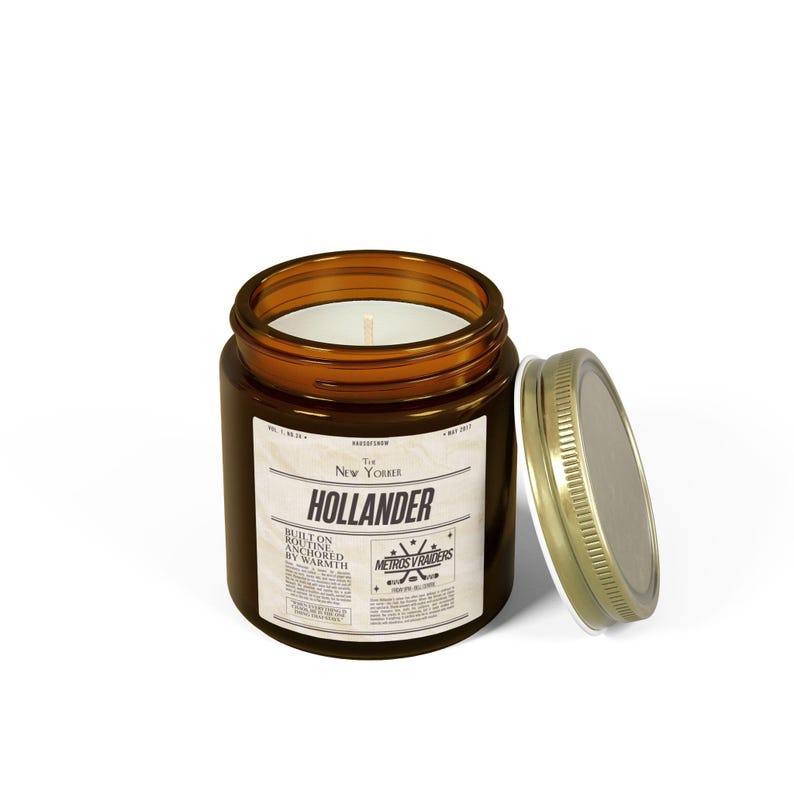 This Candle Smells Like Shane Hollander, Heated Rivalry Cashmere Musk Inspired Soy Candle, Rozanov Game Changer Hockey Fandom Gift 4oz / 9oz image 4