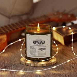 This Candle Smells Like Shane Hollander, Heated Rivalry Cashmere Musk Inspired Soy Candle, Rozanov Game Changer Hockey Fandom Gift 4oz / 9oz image 2
