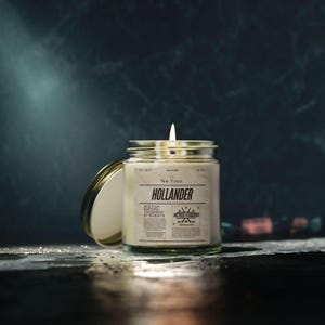 This Candle Smells Like Shane Hollander, Heated Rivalry Cashmere Musk Inspired Soy Candle, Rozanov Game Changer Hockey Fandom Gift 4oz / 9oz image 6