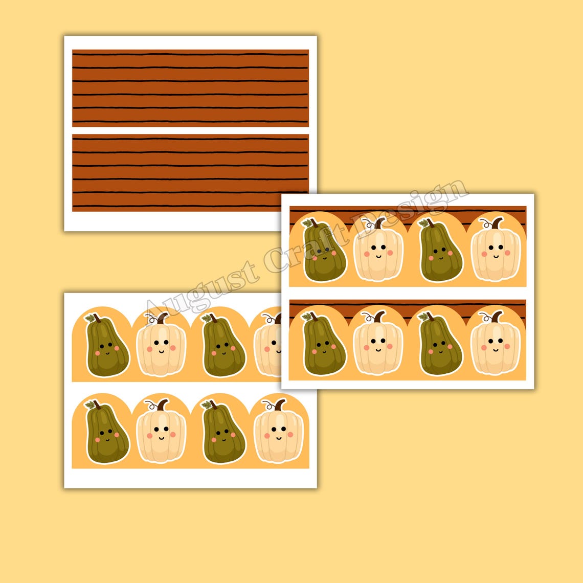 Fall Bulletin Board Borders: Halloween & Autumn Classroom Decor (PDF ...