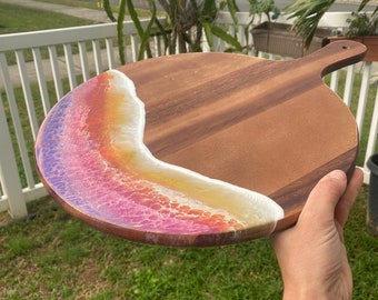 SUNSET Acacia Wood Large Pizza Paddle