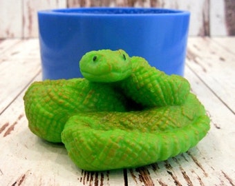 Silicone Mold for soap. Snake