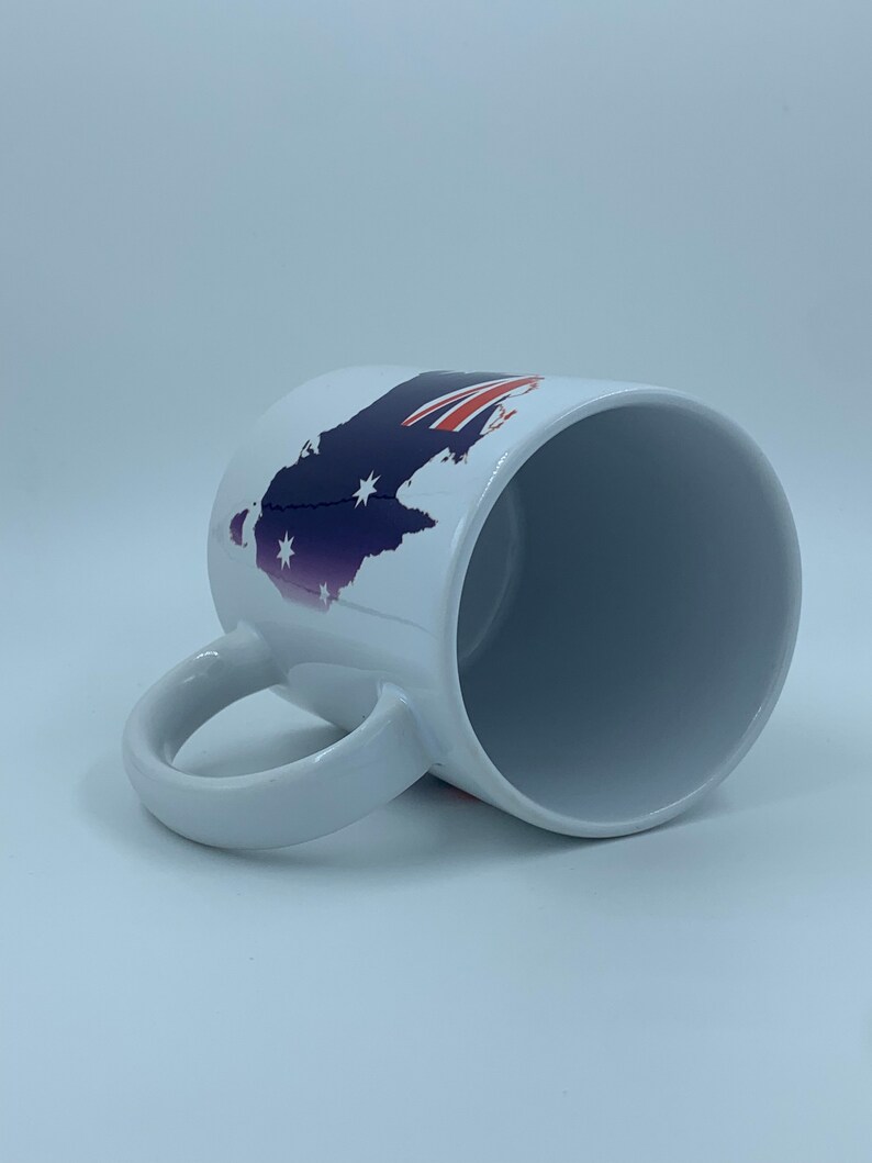 Australia, Coffee, Coffee Mug, Personalized Mug Cup, Handmade, Handmade