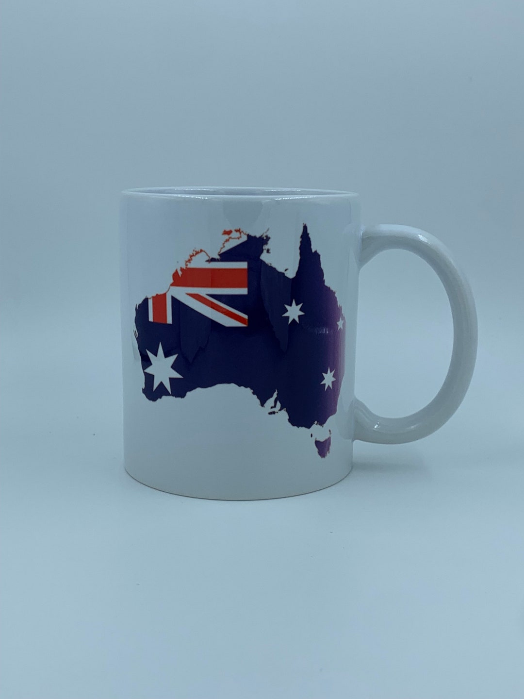 Australia, Coffee, Coffee Mug, Personalized Mug Cup, Handmade, Handmade