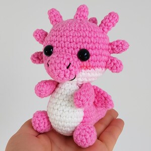 Cute Pink Baby Dragon Crochet Pattern | Amigurumi Plush Toy (PDF) - Etsy