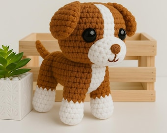 Dog Amigurumi Crochet Pattern PDF - Adorable Dog Crochet Pattern with Step-by-Step Instructions