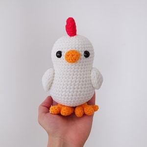 Baby chicken Crochet Pattern | Amigurumi Chicken Pattern | Farm Animal Crochet Plushie | DIY Crochet Toy | Handmade Gift | Digital