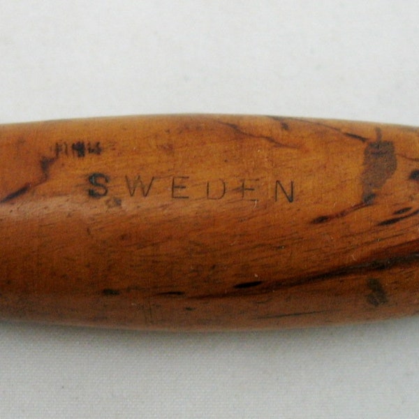 Johan Engstrom Burlwood Barrel Knife Eskilstuna, Sweden d1874