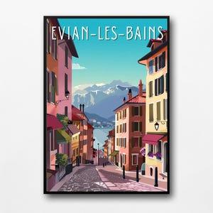 Plakat "Evian-les-Bains"