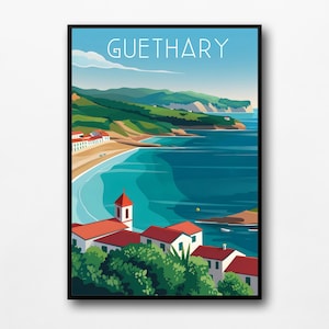 Cartel de "Guéthary"