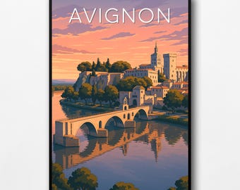 "Avignon"-poster