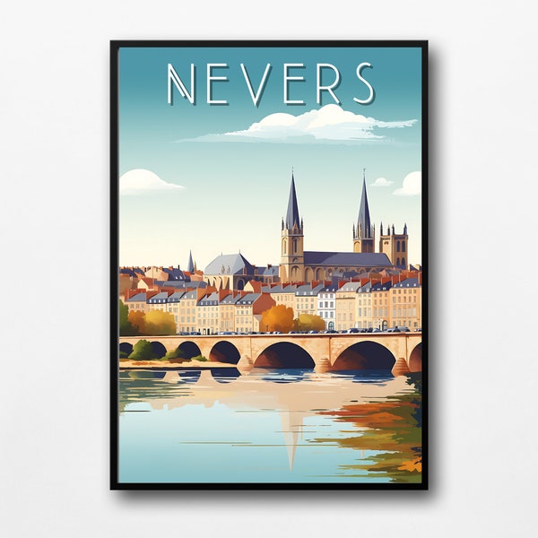 Affiche "Nevers"  - 30x40