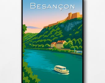 "Besançon"-poster