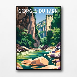 “Gorges du Tarn” poster